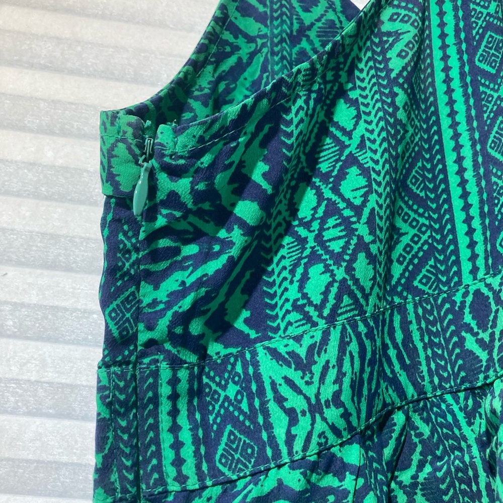 AE S blue/green tribal print tank top jungle! - Picture 5 of 5